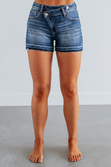 Acadia Risen Shorts - Medium Wash