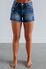 Beck Risen Shorts - Dark Wash