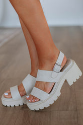 Attitude Upgrade Heels - Cream