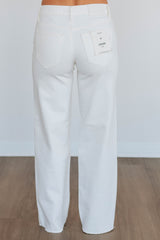 Logan Hidden Jeans - Ivory