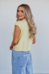 Camry Cardigan Top - Butter