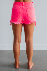 Charleigh Risen Shorts - Hot Pink