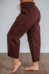 Kodi Risen Cargo Jeans - Chocolate