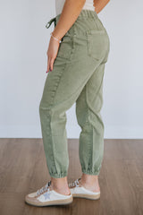 Drea Mica Joggers - Olive