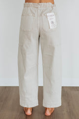 Kodi Risen Cargo Jeans - Almond