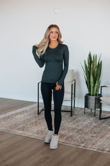 Devine Active Top - Black