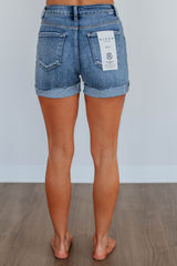 Essia Risen Shorts - Medium Wash