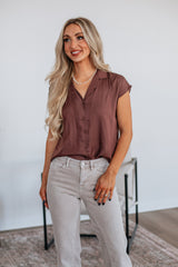 Kym Button Down Blouse