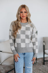 Flynn Checkered Sweater