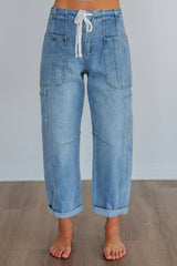 Kodi Risen Cargo Jeans - Light Wash