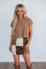 Loni Cable Knit Top
