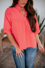 Jessalynn Gingham Top