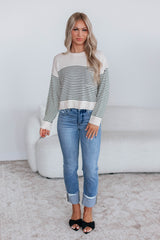 Alaina Striped Sweater