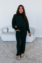 Kirsten Lounge Pants - Hunter Green