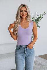 Jetson Seamless Tank - Lavender