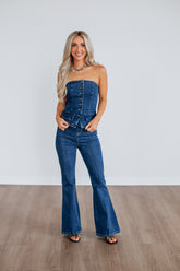 Kayleen Denim Jumpsuit