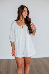 Larina Eyelet Romper