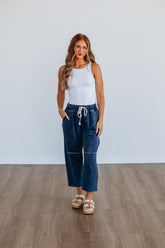 Making Things Right Pants - Navy