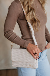 Marlene Woven Crossbody Bag