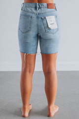 Marlin Hidden Shorts - Medium Wash