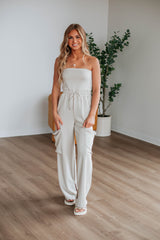Nevena Jumpsuit - Beige