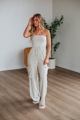 Nevena Jumpsuit - Beige