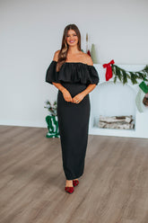 Playing Hard To Forget Dress - Black