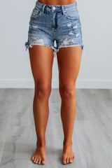 Ryder Risen Shorts - Light Wash