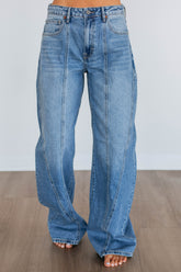 Sammie Hidden Jeans - Medium Wash
