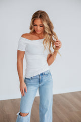 Simply Content Top - Ivory