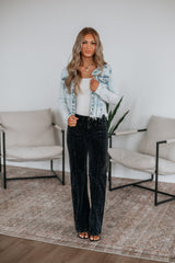 Gemma Risen Denim Jacket - Light Wash