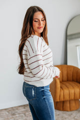 Taysha Striped Cardigan