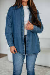 Debra Denim Shacket