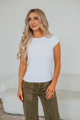 Kaelyn Ribbed Top