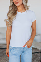 Thorne Ribbed Top - Ivory