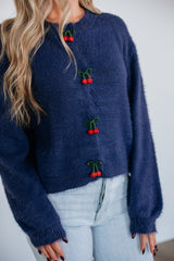 Sweet As Cherry Pie Cardigan