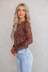 Crista Leopard Top
