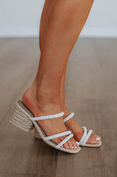 Trending Now Heels - Cream Mix