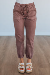 Drea Mica Joggers - Cocoa