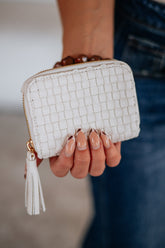 Never On Schedule Wallet - Cream