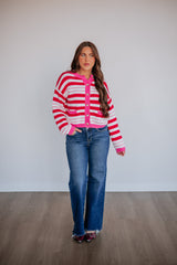 Kadence Striped Cardigan