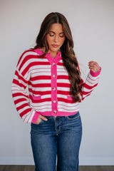 Kadence Striped Cardigan