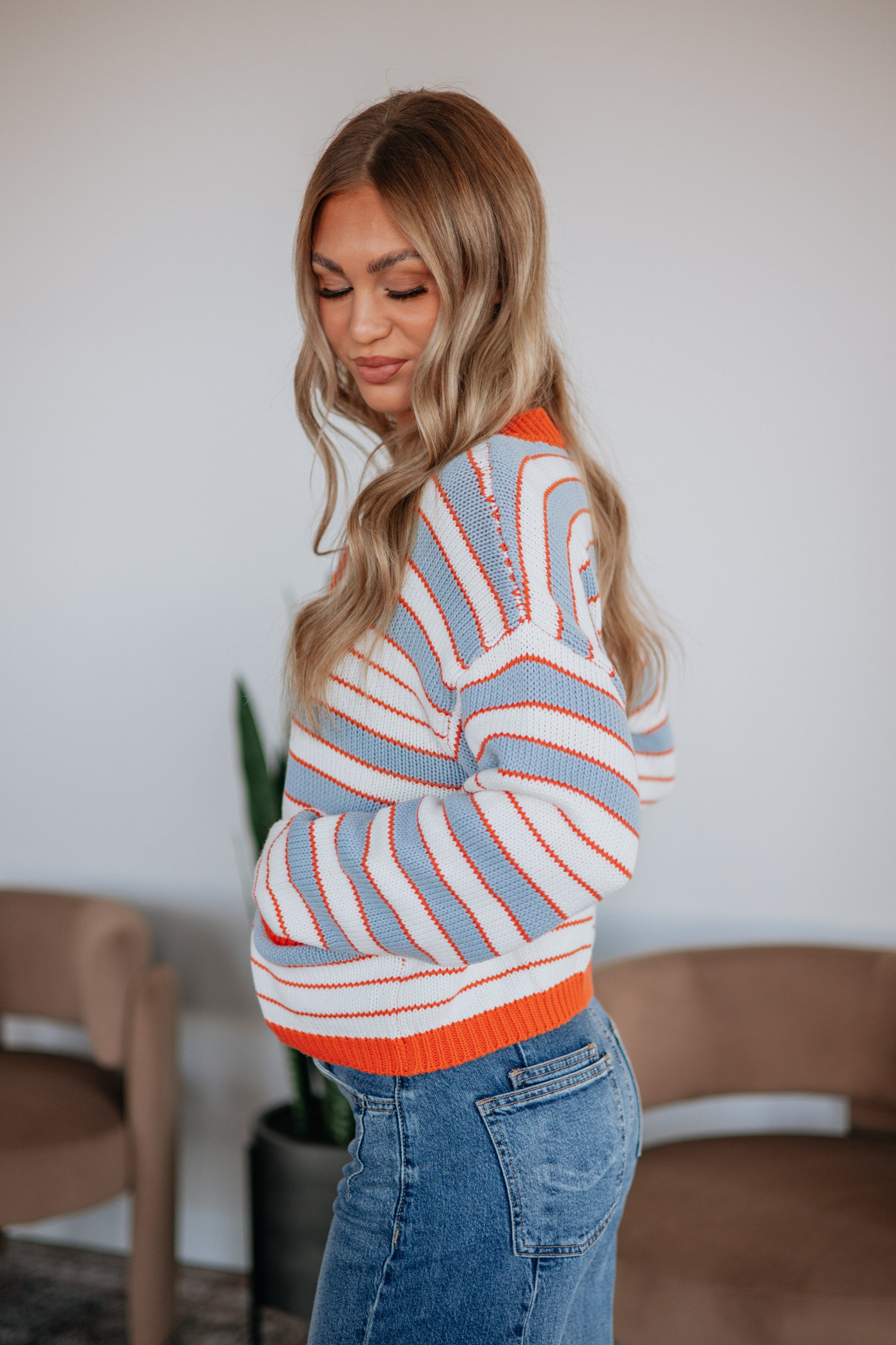 Kadence Striped Cardigan