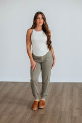 Merritt Lounge Joggers - Moss