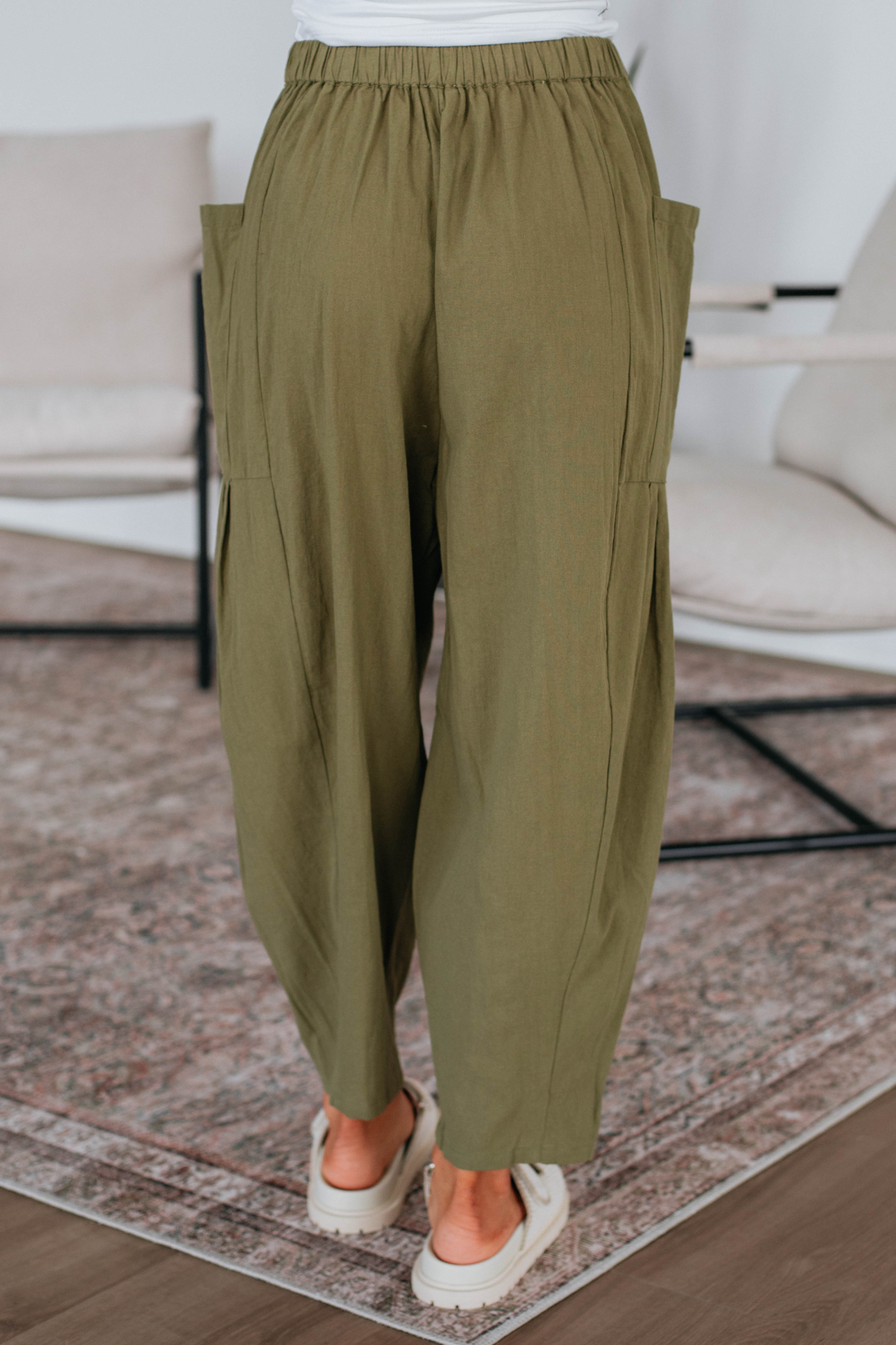 Adeera Pants - Burnt Olive