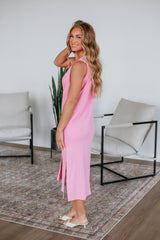 Alina Two-Piece Dress Set - Bubblegum