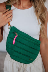 All I Need Belt Bag - Emerald