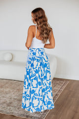 Ambria Maxi Skirt - Ocean Mix