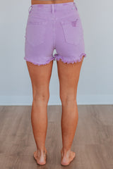 Mae Risen Shorts - Lavender