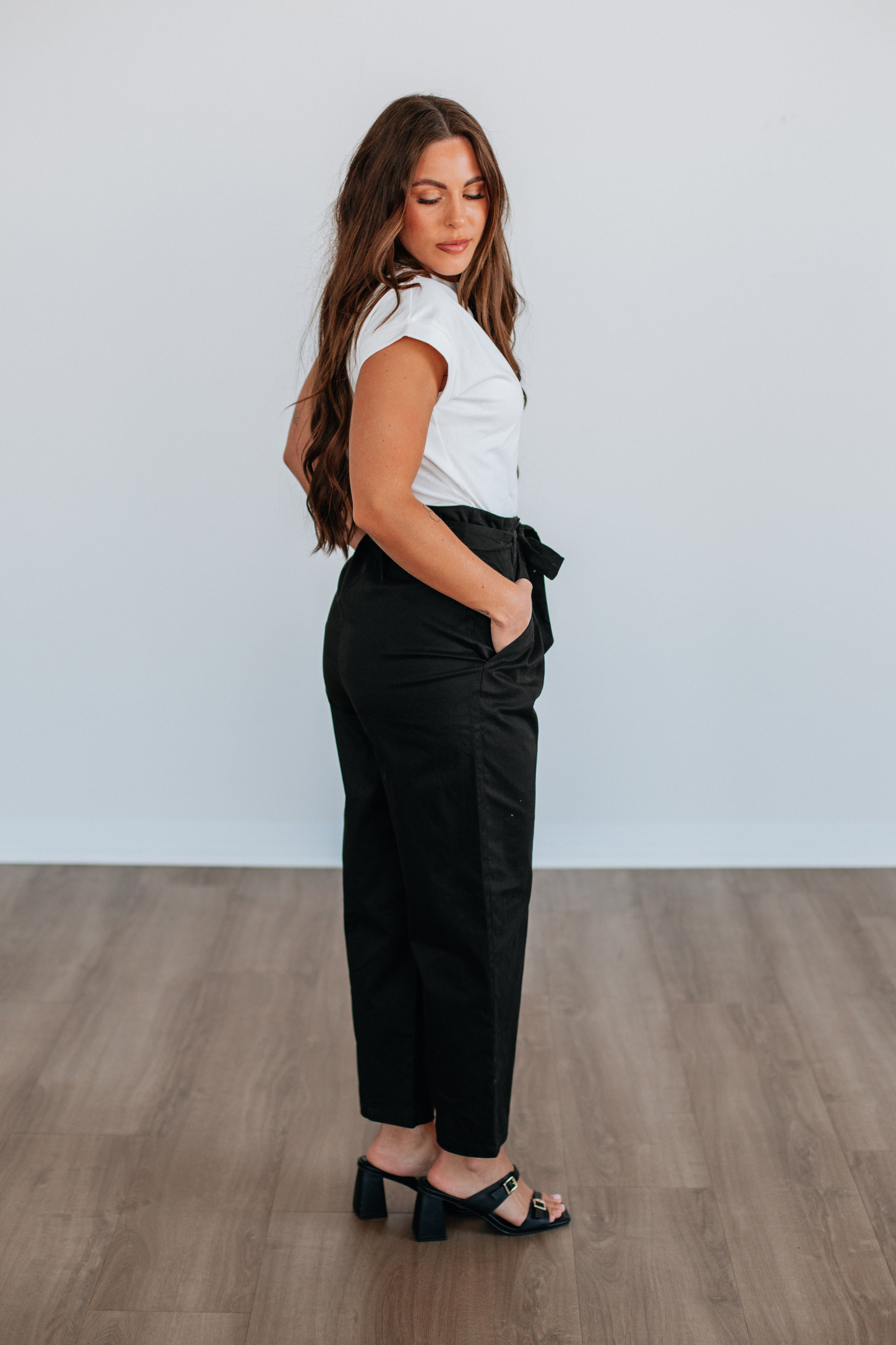 Aubrielle Jumpsuit - Black Mix